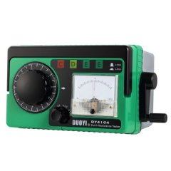 DY 4104 Çevirmeli Analog Toprak Meger olcer , Topraklama Ölçüm cihazı