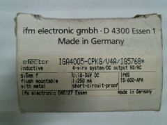 IG5768  IGA4005-CPKG/V4A Endiktive Sensör