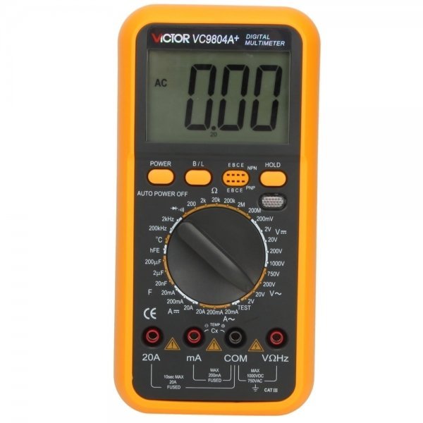 VC 9804A Dijital avometre ölçü Cihazi