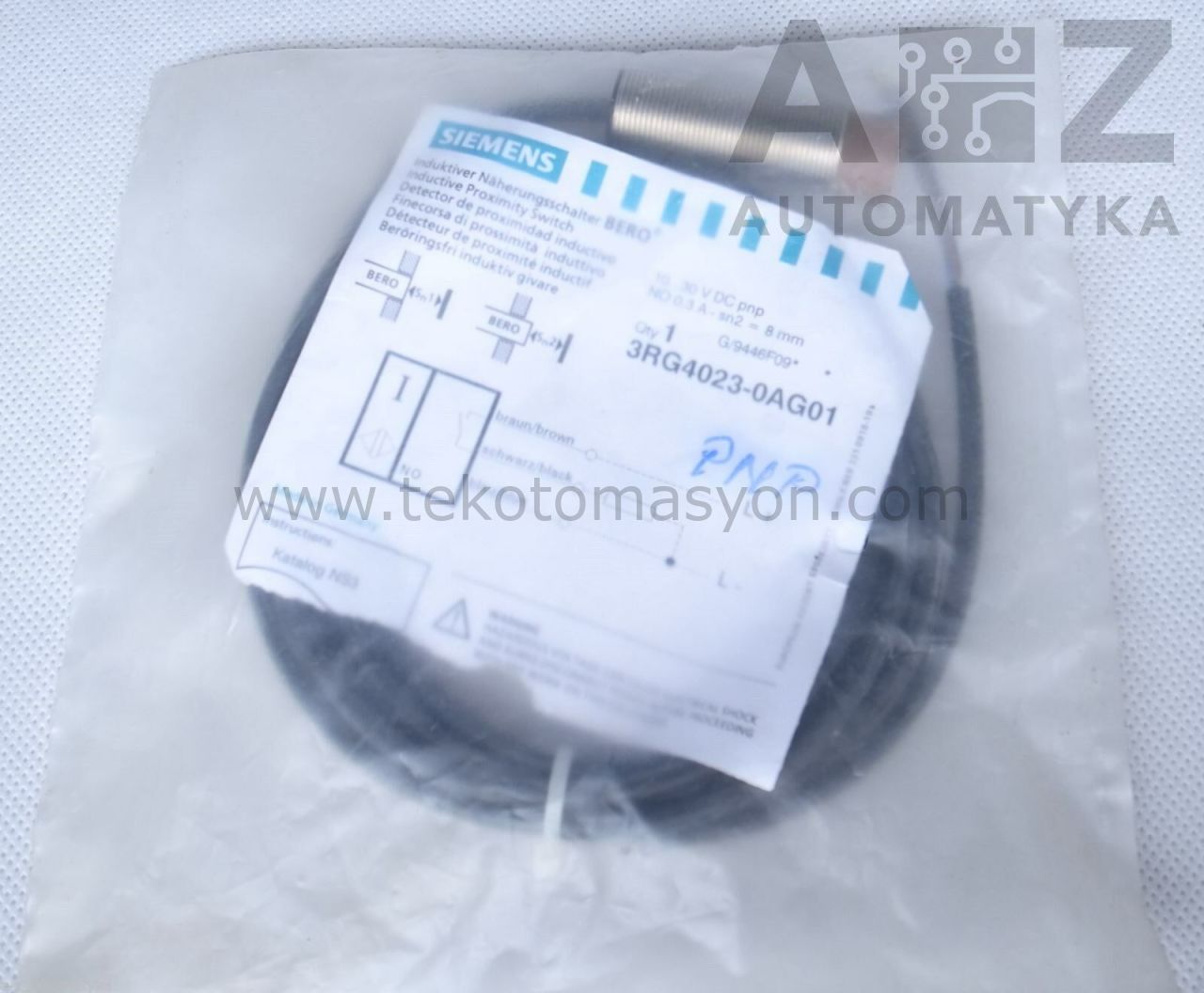 3RG4023-3AG00 Endüktif sensör