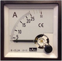 96 x 96 Analog Ampermetre Panelmetre
