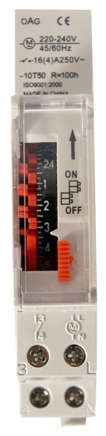 OAG UPT 11 Otomat Tipi Analog Zaman Saati