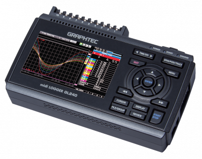 GL 240 10 Kanal Midi Veri Kaydedici - DataLogger - Ölçü Cihazi