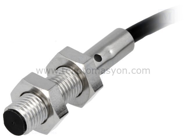 E2B-S08KS02-WP-B1-2M M8 PNP/NO 2M Kablolu İndüktif Sensör