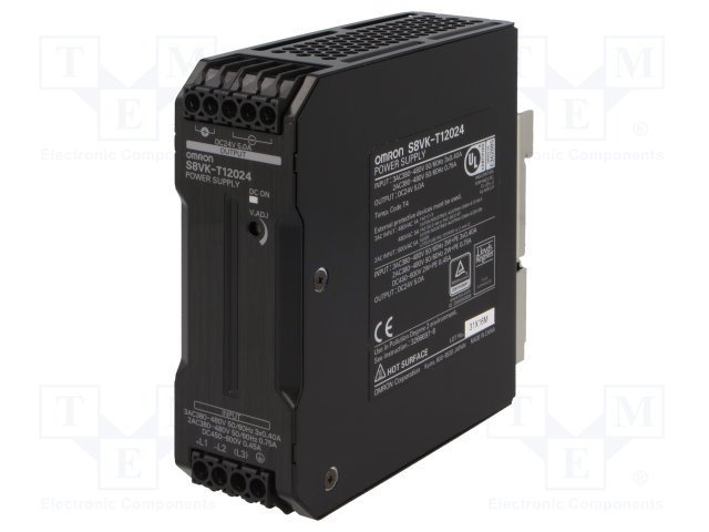 OMRON S8VK T24024 10 Amper Ray Tipi Güç Kaynağı