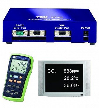 TES VT01 LCD Dönüşüm Ölçü Cihazı