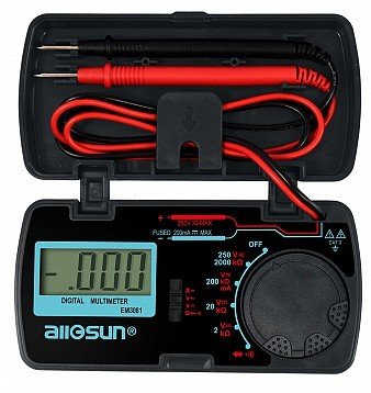 ALLSUN  EM3081 Cep Tipi Djital Multimetre Ölçü Cihazi