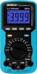ALLSUN EM5510 Lüxmetre Isı Desibel Amper Voltaj Ölçü Cihazi