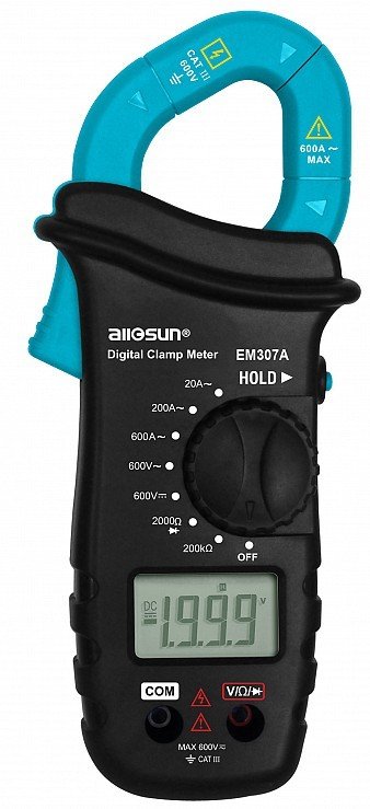ALLSUN EM307A Djital Pensampermetre Ölçü Cihazi