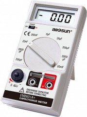 ALLSUN EM8601A Djital Kapasite Metre Ölçü Cihazi