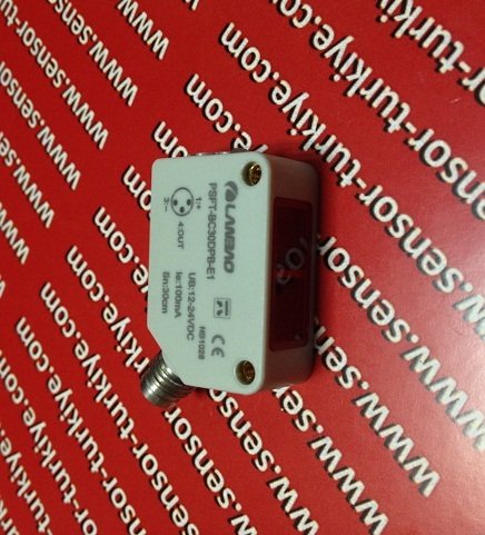 PSFT-BC80DPB-E1 10-30VDC Cisimden yansımalı Mesafe Ayarlı Prizmatik Fotosel