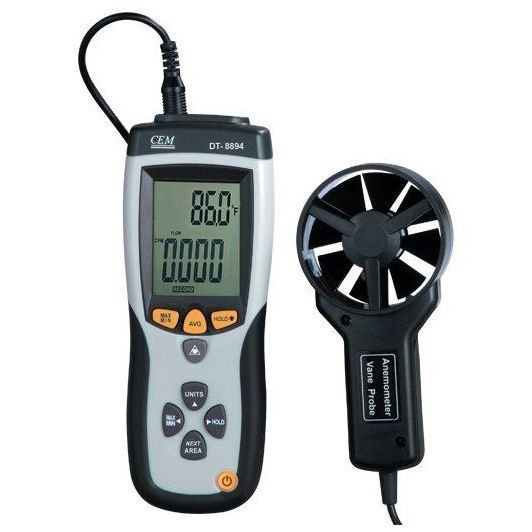 DT 8894 Dijital Anemometre Rüzgar Hızı Ölçü Cihazi