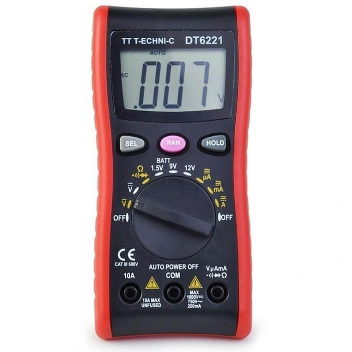 DT 6221 Dijital Multimetre ölçü Cihazı