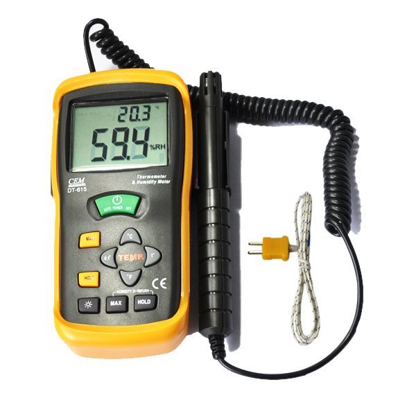 DT 615 Dijital Sıcaklık-Nem Ölçer Termo Higrometre Ölçü Cihazi