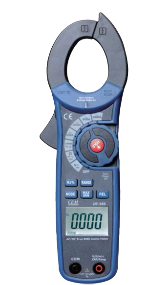 DT 356 1000A AC/DC True RMS Pensampermetre Ölçü Cihazi