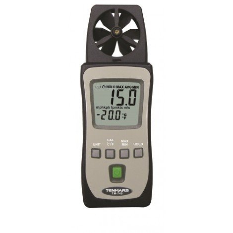 TM-740 Rüzgar Hızı Anemometre Ölçü Cihazi
