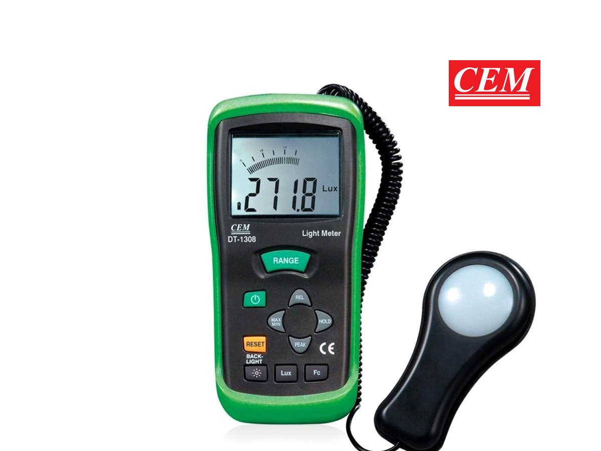 DT 1308 Işık Ölçer Lüksmetre Ölçüm Cihazı