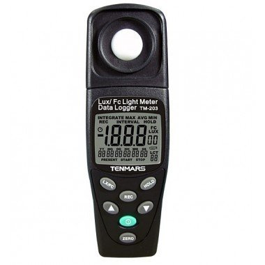 TM-203 Datalogging Auto-Ranging LUX/FC Işık Ölçüm Cihazı