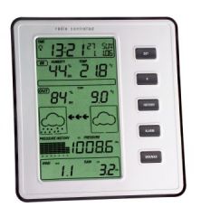 TFA 35.1077 Stratos Hava İstasyonu, Yağmur Rüzgar Basınç Sıcaklık Nem Göstergesi Ölçüm Cihazi