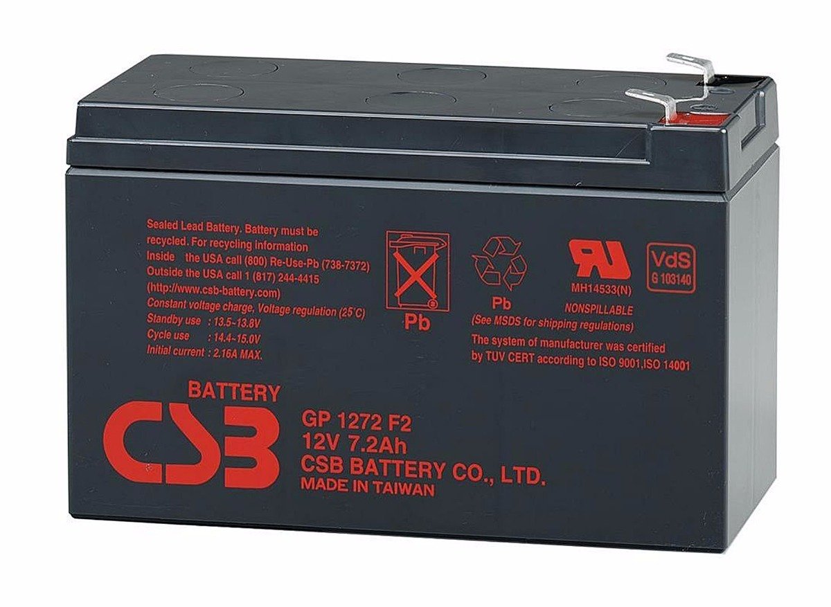 CSB GP 1272 F2  12V 7,2Ah